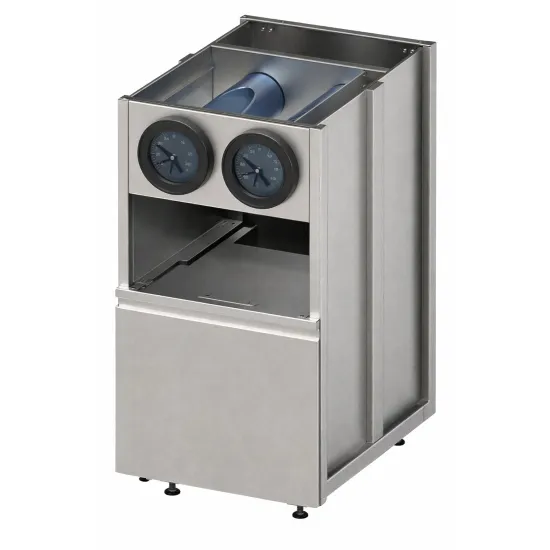 Modules d’armoires avec tiroir à glace et deux distributeurs de verres