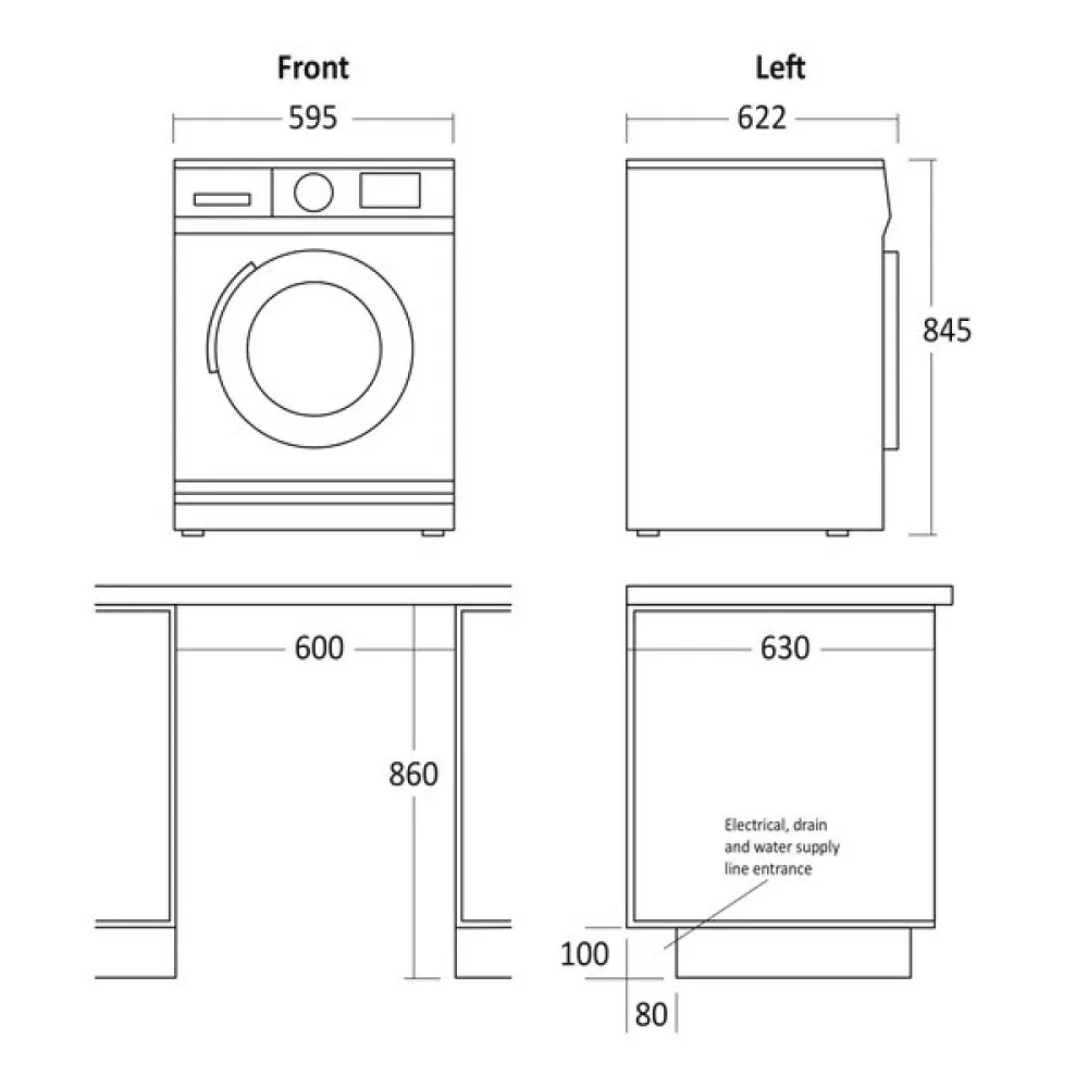 Sèche-linge TRK 3308 W (33151610000TRK3308W)