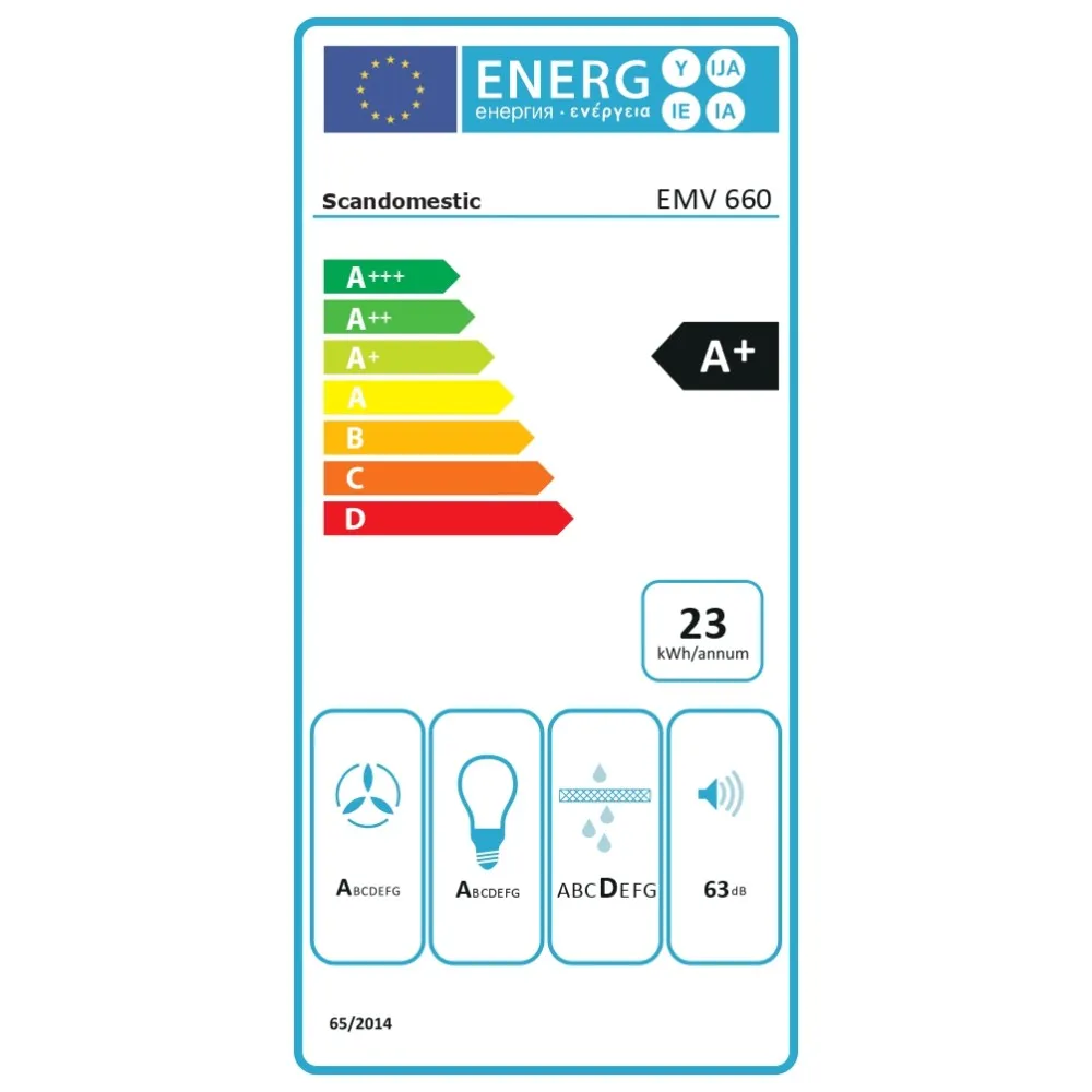Hotte murale EMV 660 (04040660310000)