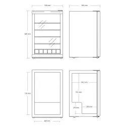 Refroidisseur Coca-Cola Highcube GDE