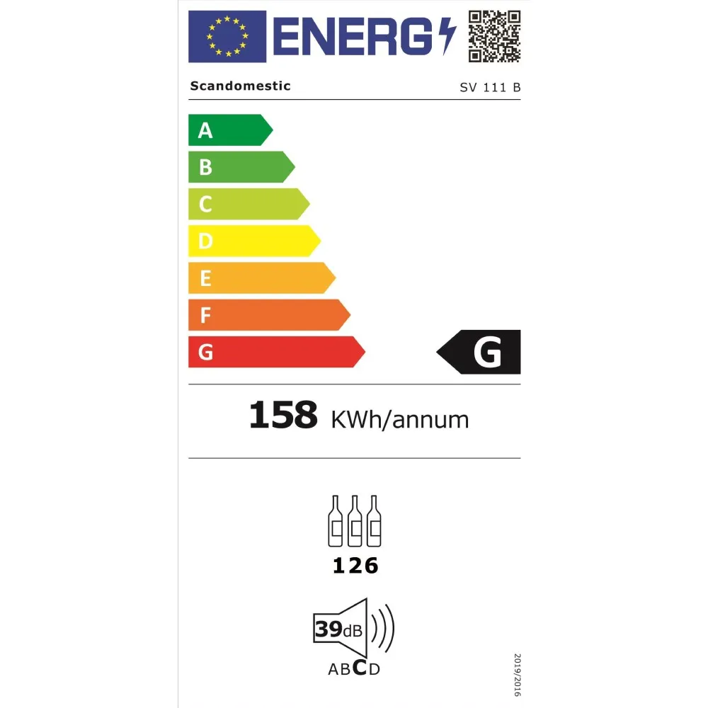 Cave à vin SV 111 B (46410111B10000)
