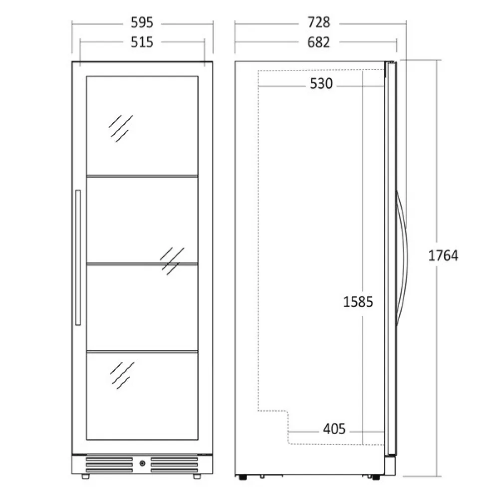 Réfrigérateur SV 138 B (46411810000SV138B)