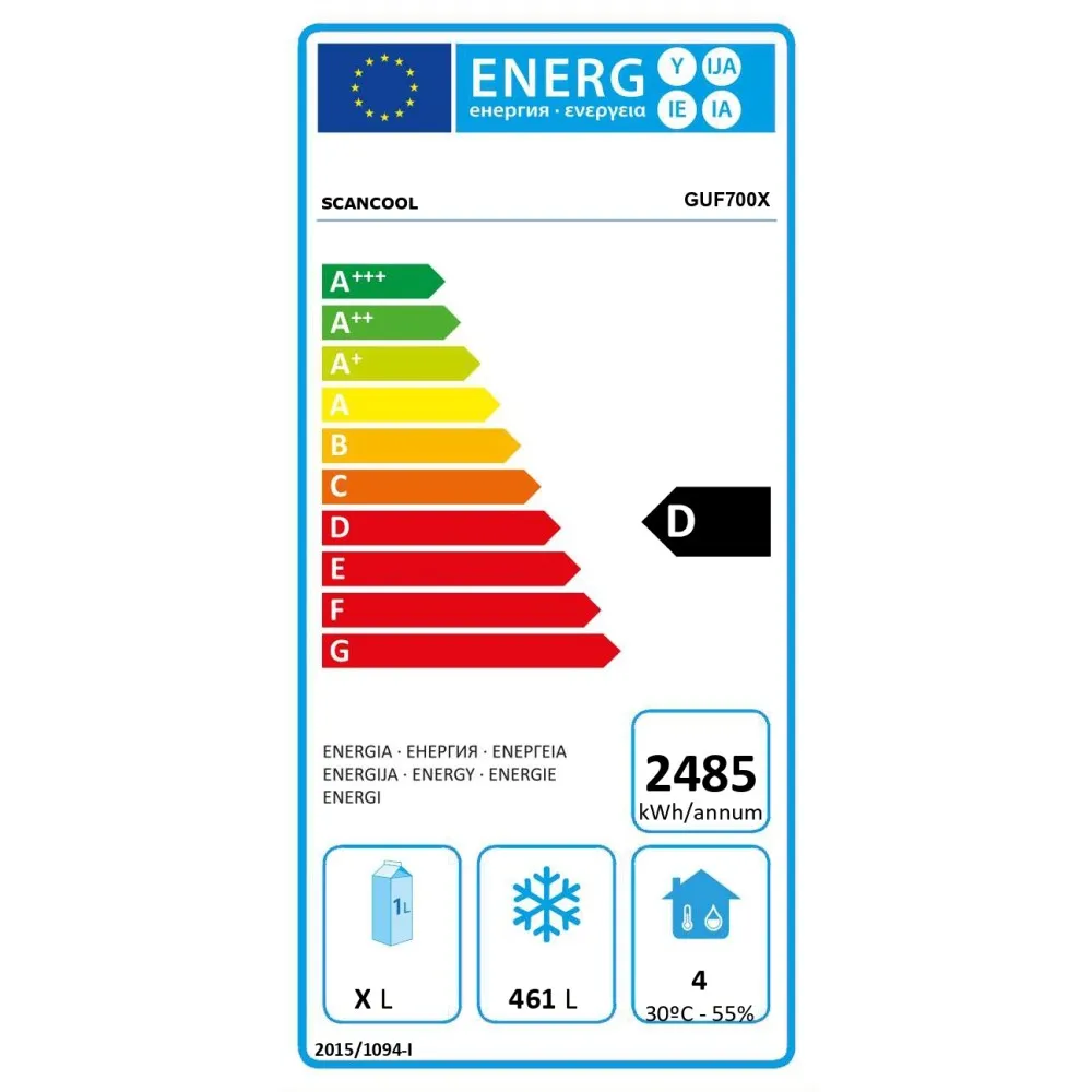 Congélateur GUF700X (63328610000GUF700X)