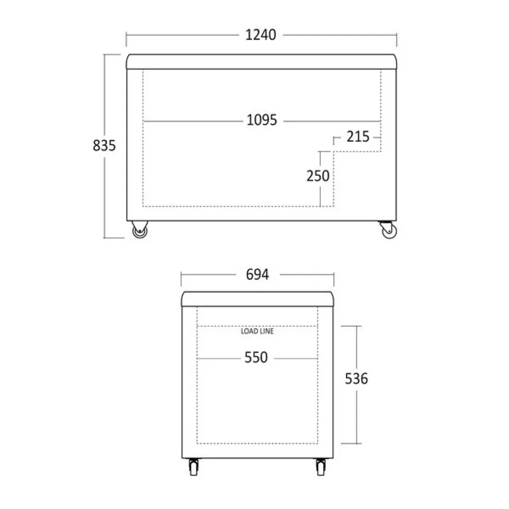 Vitrine à glace IC410D (23424310000IC410D)
