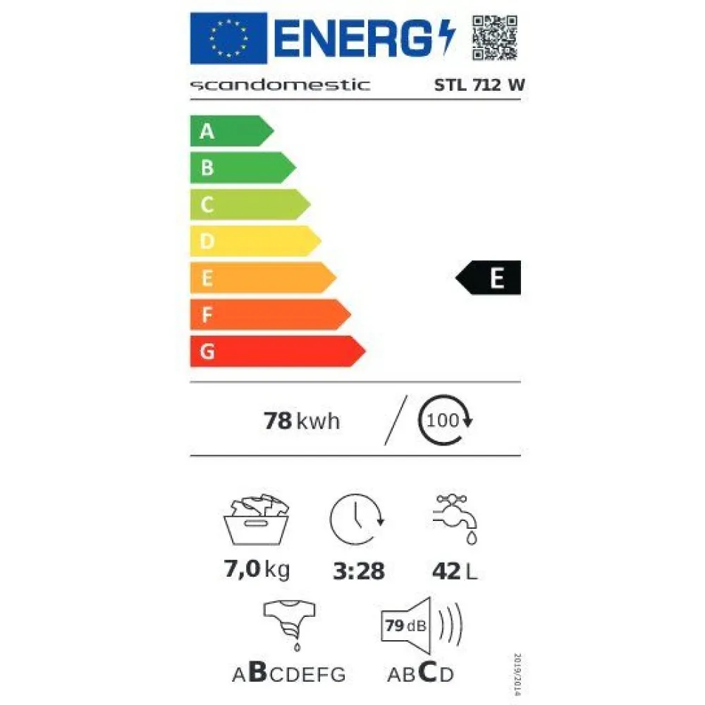 Machine à laver STL 712 W (56080712W110000)