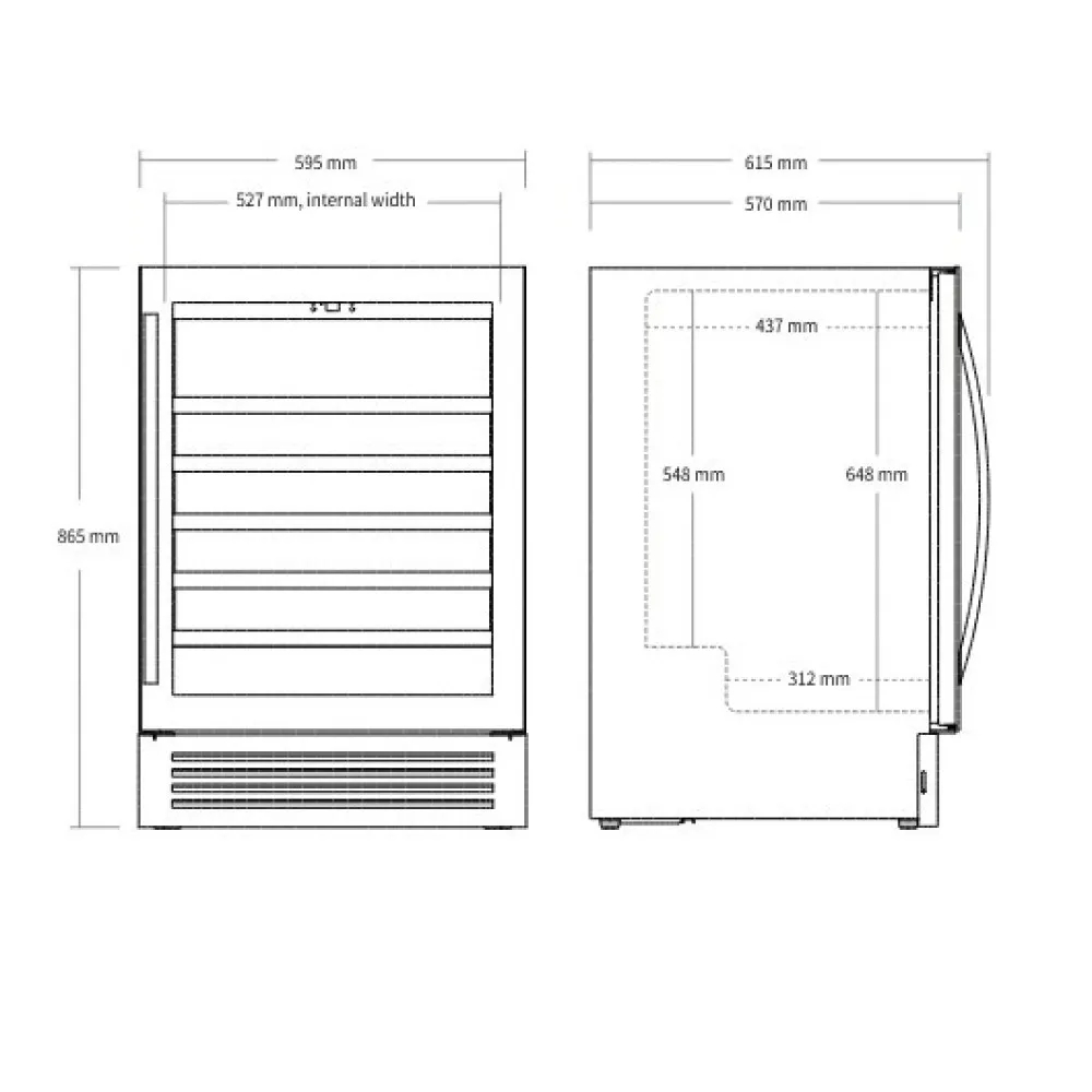 Wine cooler SV81X (46410081X10000)