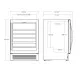 Wine cooler SV81X (46410081X10000)