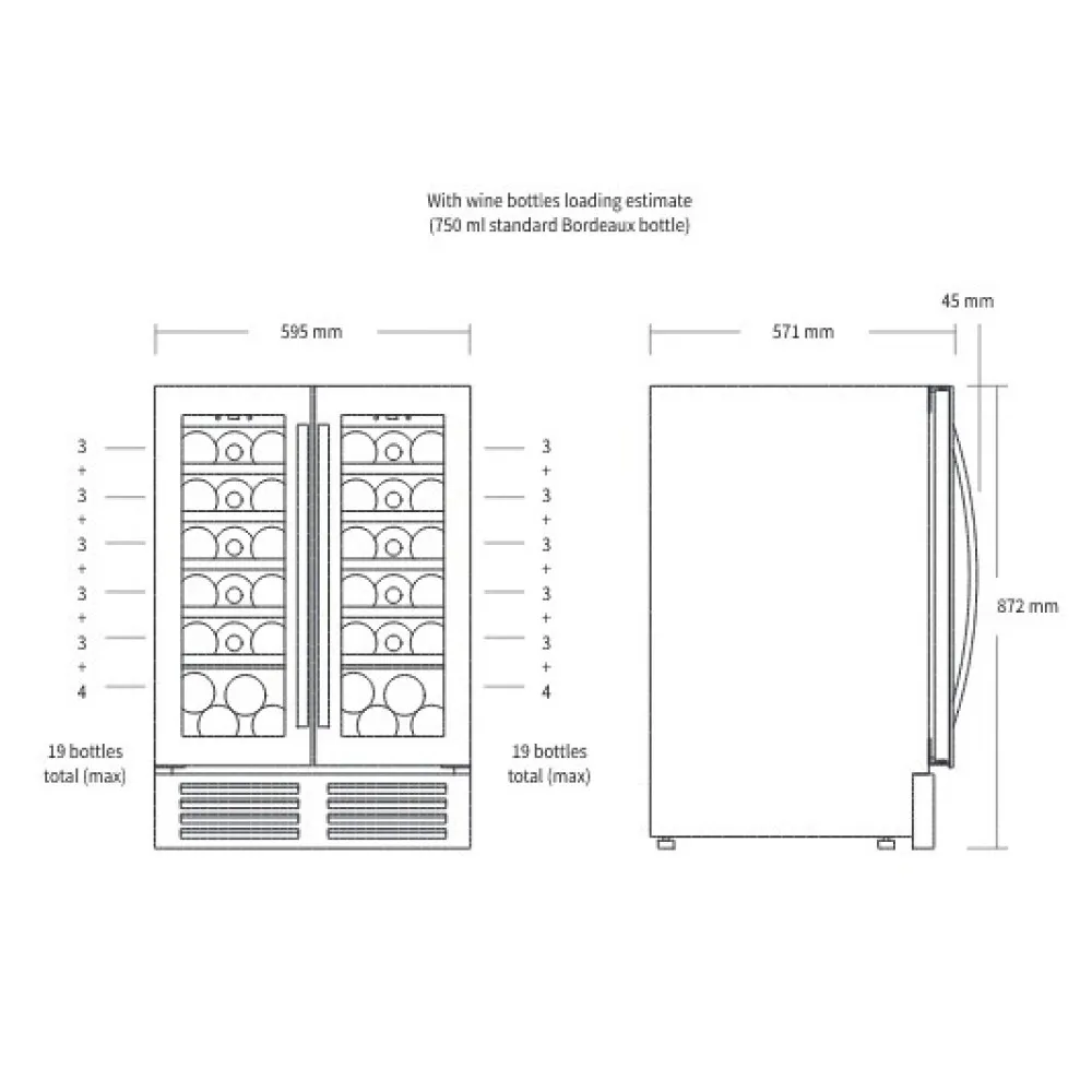 Wine cooler SV91X (46410091X10000)