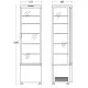 Vitrine réfrigérante RTC287BE (19310287BE10000)