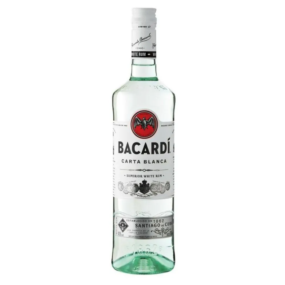 Bacardi Carta Blanca 0.7L (BHS-rum-Bacardi-Carta-Blanca-70cl)