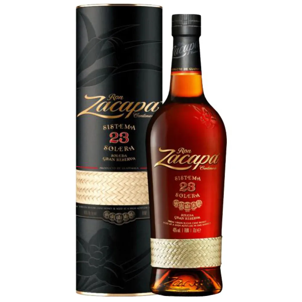 Zacapa Solera Gran Reserva 23 Y.O. 0.7L (BHS-rum-Zacapa-Solera-Gran-Reserva-23YO-70cl)