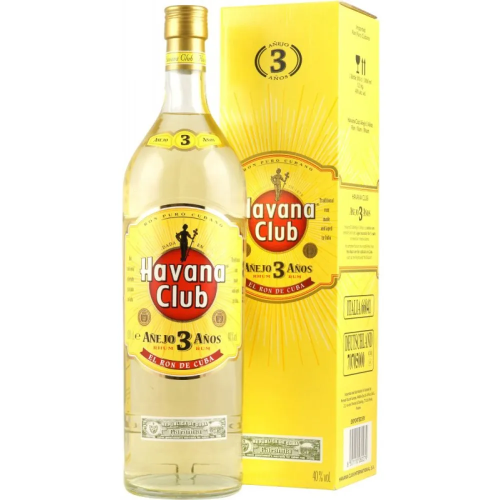 Havana Club 3 Y.O. 1.0L (BHS-rum-Havana-Club-3-YO-1l)