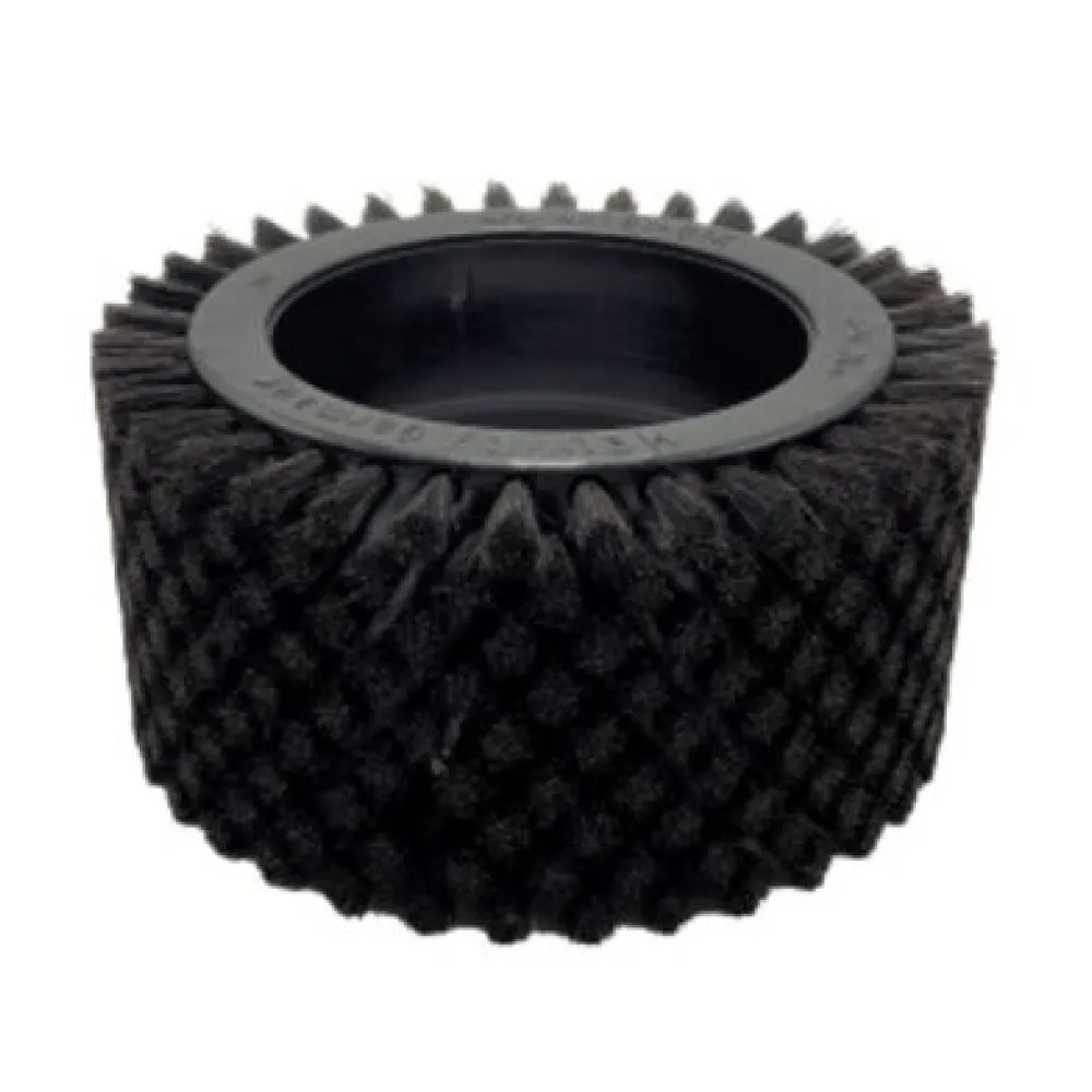 Brosse de pré-nettoyage, crin de cheval, foncée (001-0140)