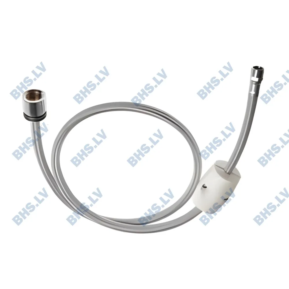 NYLON FLEX FOR EXTRACTABLE SHOWER L=1,2m F 1/2" - MGIR M15x1, COUNTERWEIGHT INCLUDED (00403000091)