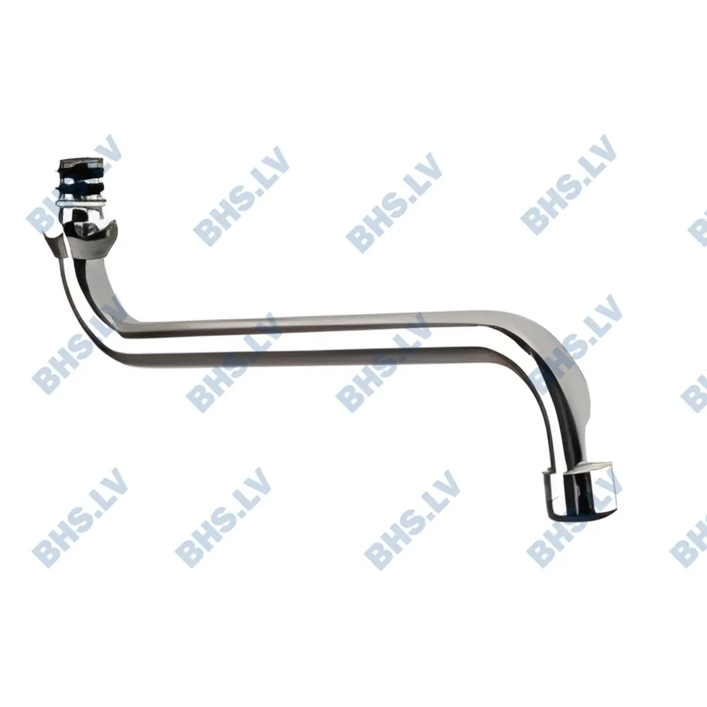 NO DROP CHROMED "S" SPOUT ø18x220 (00602000006)