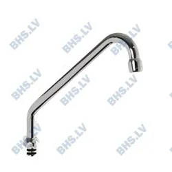 Bec en « U » chromé ø18x300