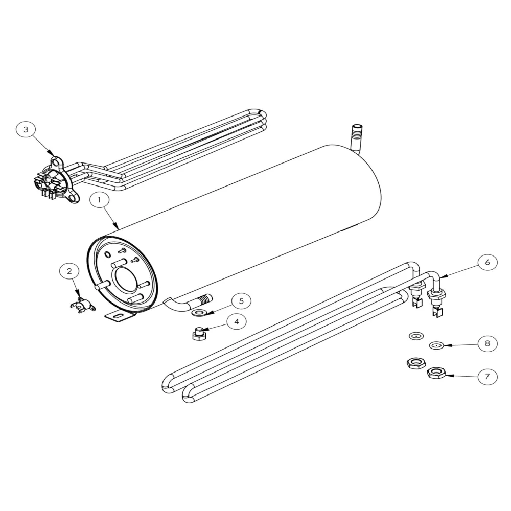 DISHWASHER EXPLODED VIEWS - SPARE PARTS (C000001)