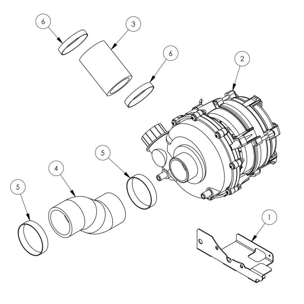 DISHWASHER EXPLODED VIEWS - SPARE PARTS (C000001)