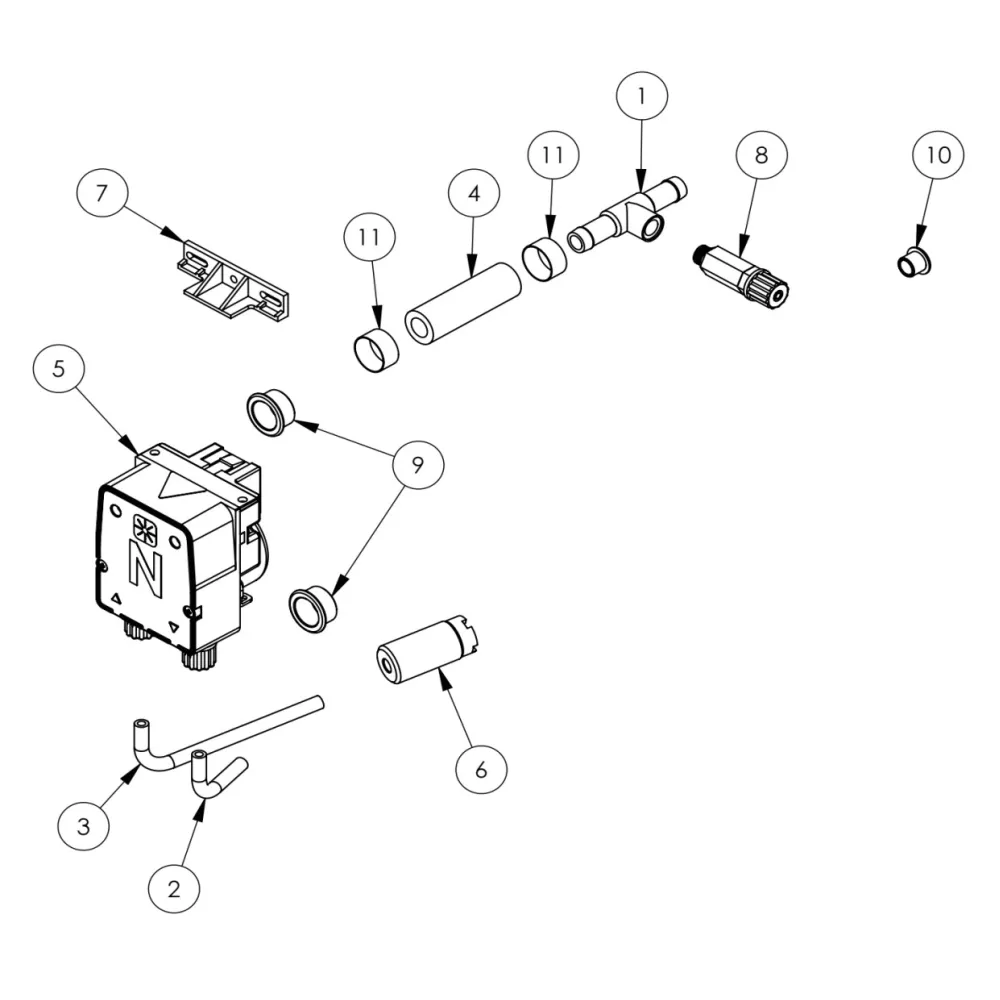 DISHWASHER EXPLODED VIEWS - SPARE PARTS (C000001)