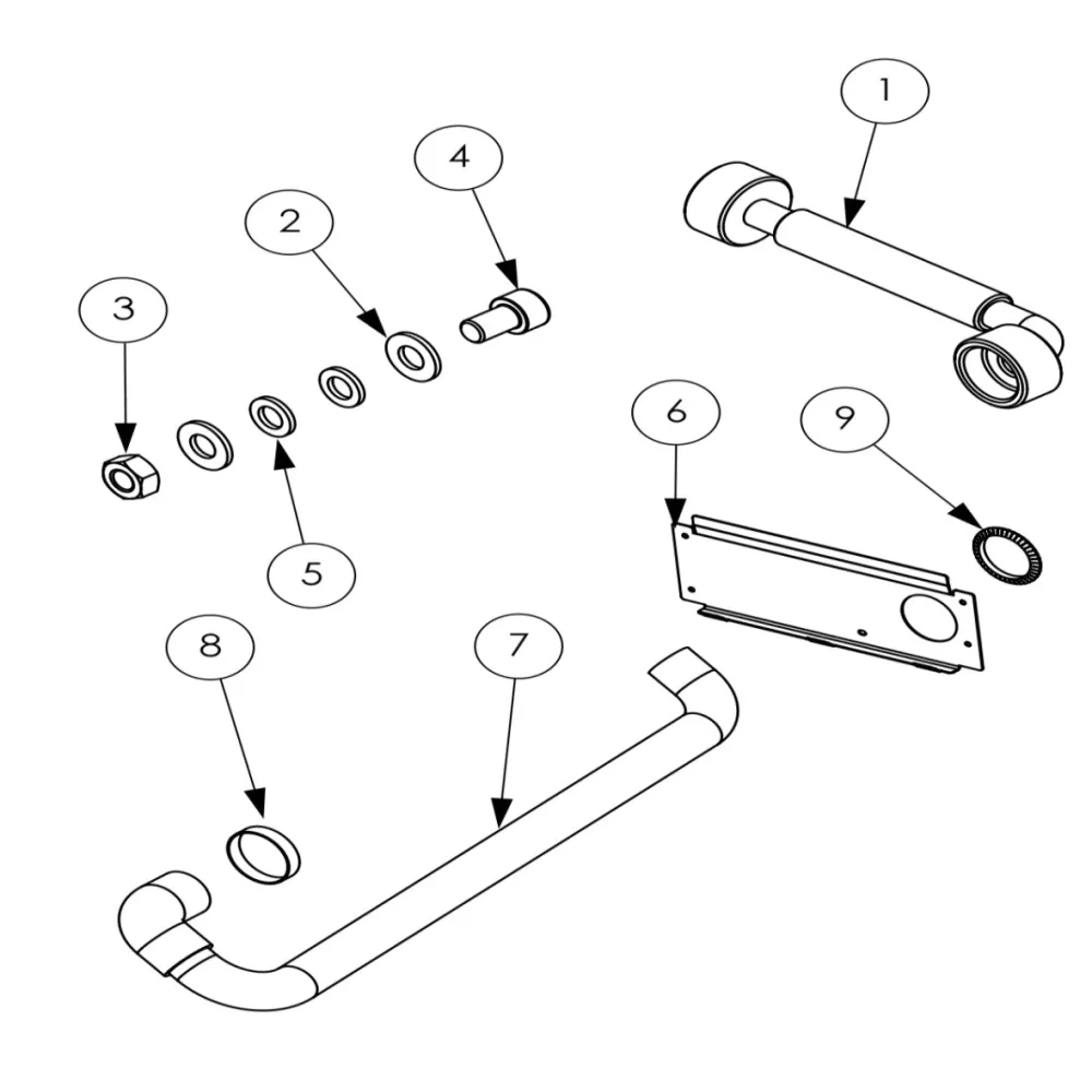 DISHWASHER EXPLODED VIEWS - SPARE PARTS (C000001)