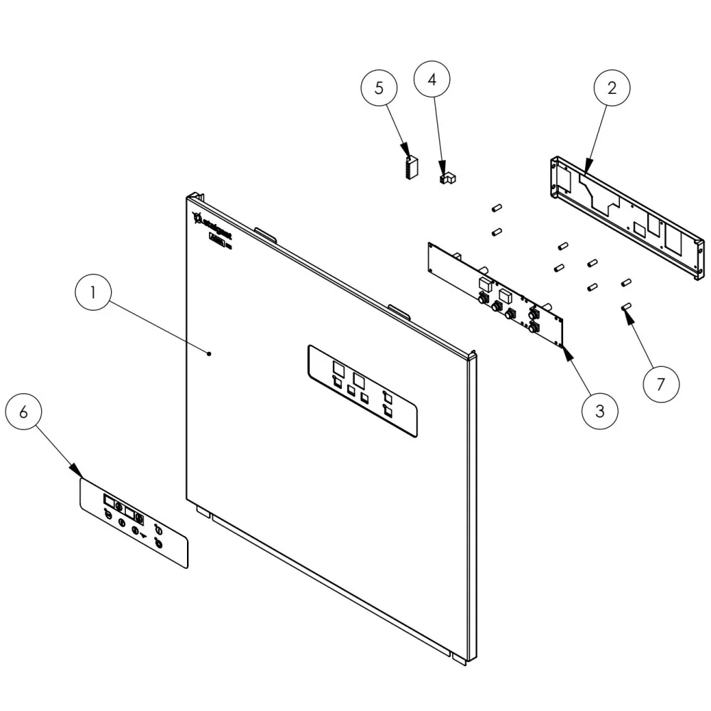 DISHWASHER EXPLODED VIEWS - SPARE PARTS (C000002)