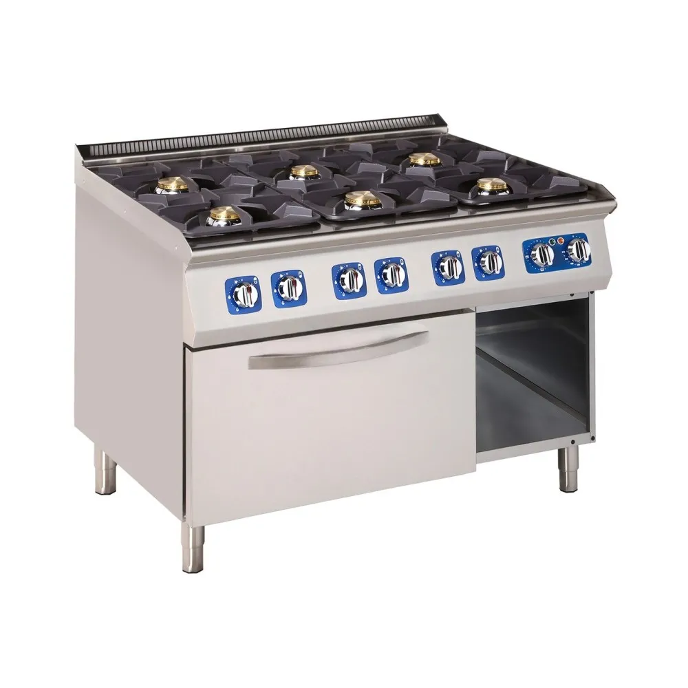 Cuisinière à gaz avec four électrique 59,2 kW (GC2010-120GV+V42)