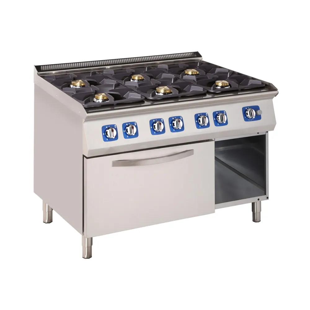 Cuisinière à gaz avec four à gaz 59,4 kW (GC2010-120GV+V52)
