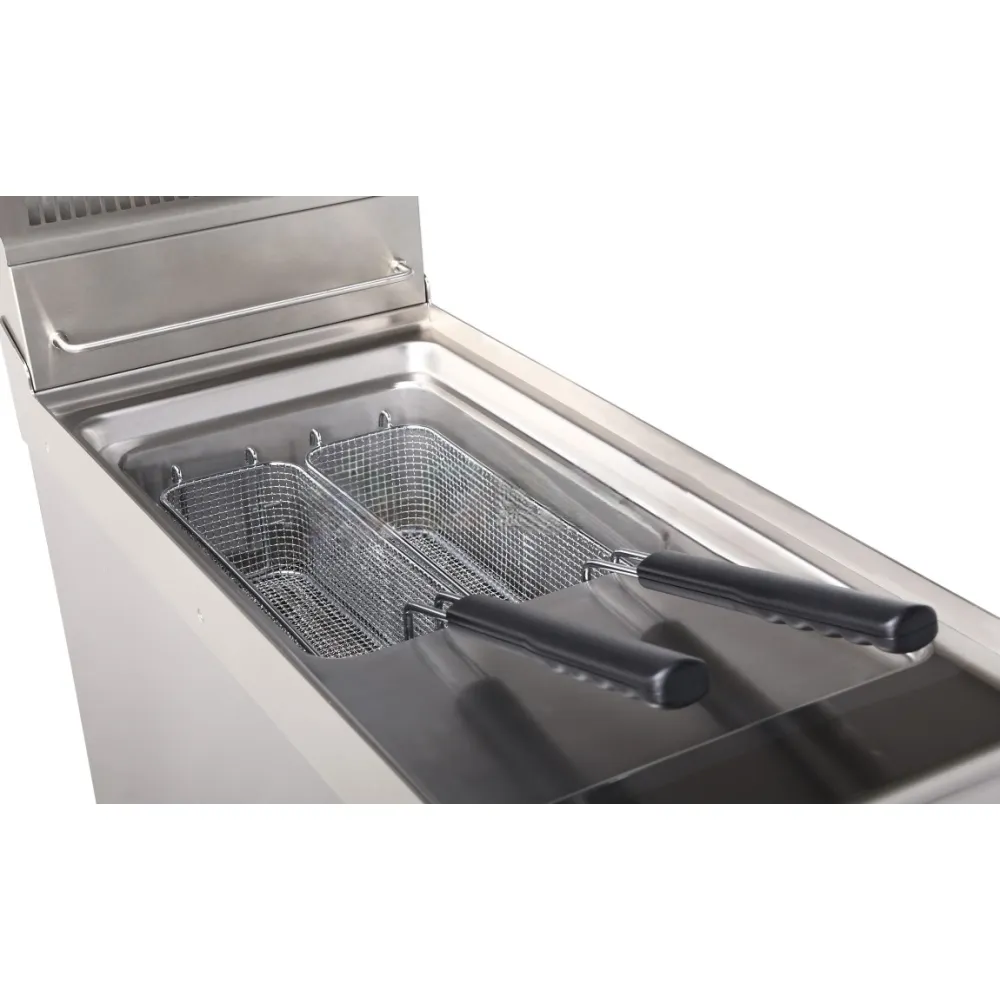 Friteuse électrique avec zone froide 1 x 21 L (GF1111-040GV+S03)