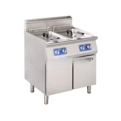 Friteuse électrique avec zone froide 2x17 L