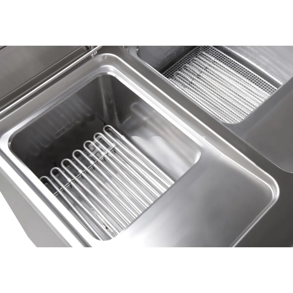 Friteuse électrique avec zone froide 2x17 L (GF1210-080EV+S05)