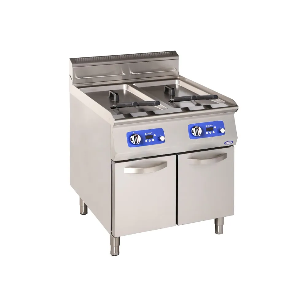 Friteuse électrique avec zone froide 2 x 21 L (GF1211-080GV+S05)