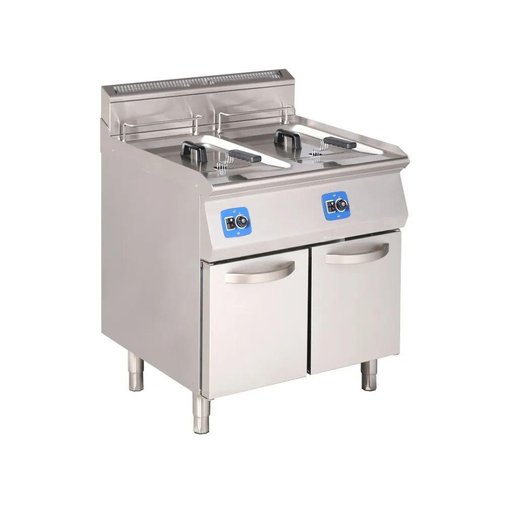 Friteuse gaz avec zone froide 2x13 L (GF2210-080EV+S05)