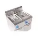 Friteuse gaz avec zone froide 2x13 L (GF2210-080EV+S05)