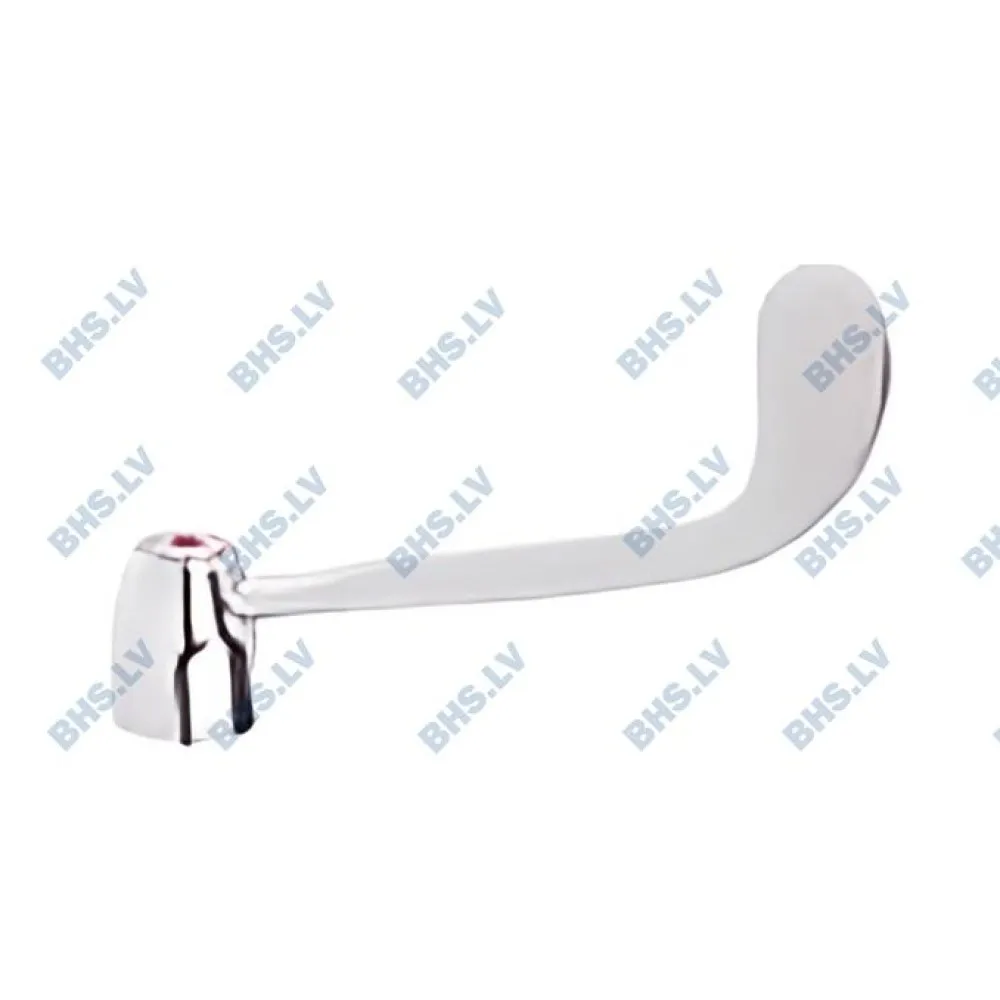 Poignée à levier clinique chromée, rouge (R0000000030)