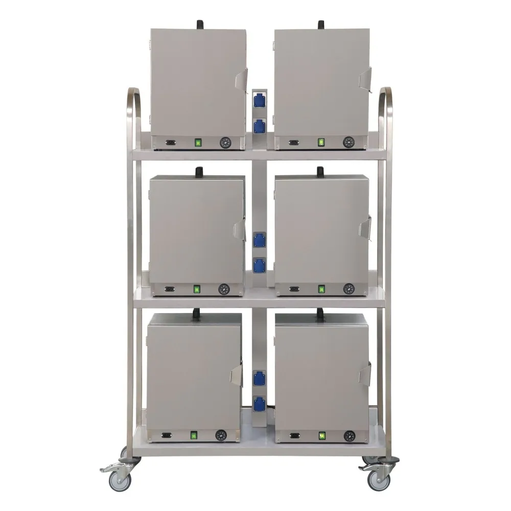 Chariot de service en chambre (pour les boîtes chaudes du service en chambre) (GSR3000-122DK)