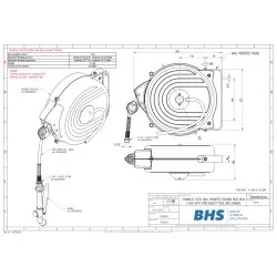 Wall mounted hose reels SR34A