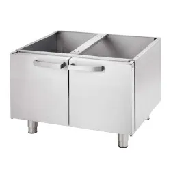 Base avec étagère et portes 1200/640/600