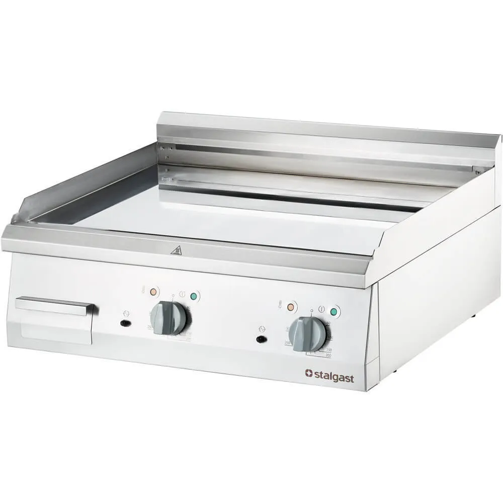 Electric grill smooth 8.0 kW chromed (9737100)