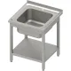 Easy assembly table with sink and shelf 600 (983136060)