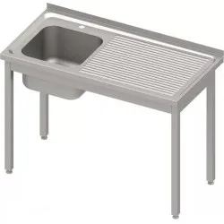 Easy assembly table with sink 800