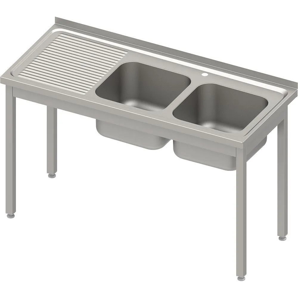Easy assembly table with 2 sinks 1400 (983916140)