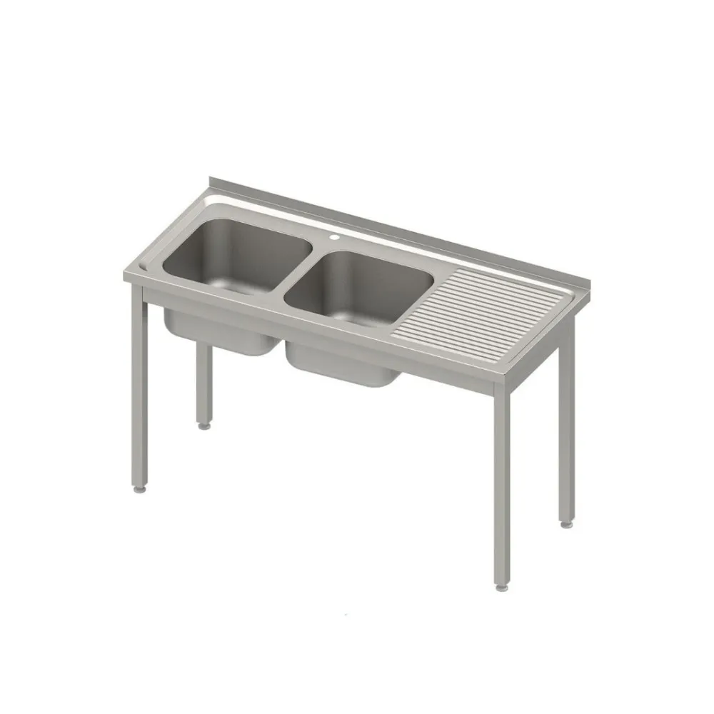 Easy assembly table with 2 sinks 1400 (983916140)