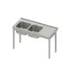 Easy assembly table with 2 sinks 1400 (983916140)
