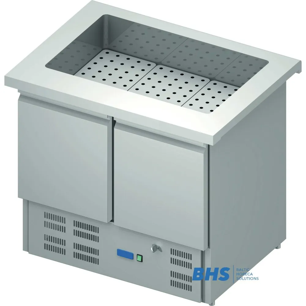 Aukstais marmīts 1000 mm ar ledusskapi (ST208101)