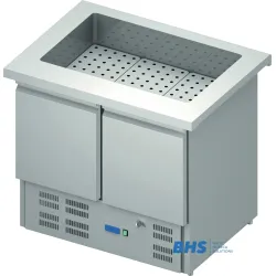 Aukstais marmīts 1000 mm ar ledusskapi