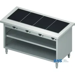 Karstā keramiskā virsma 4 GN1/1 ar plauktu