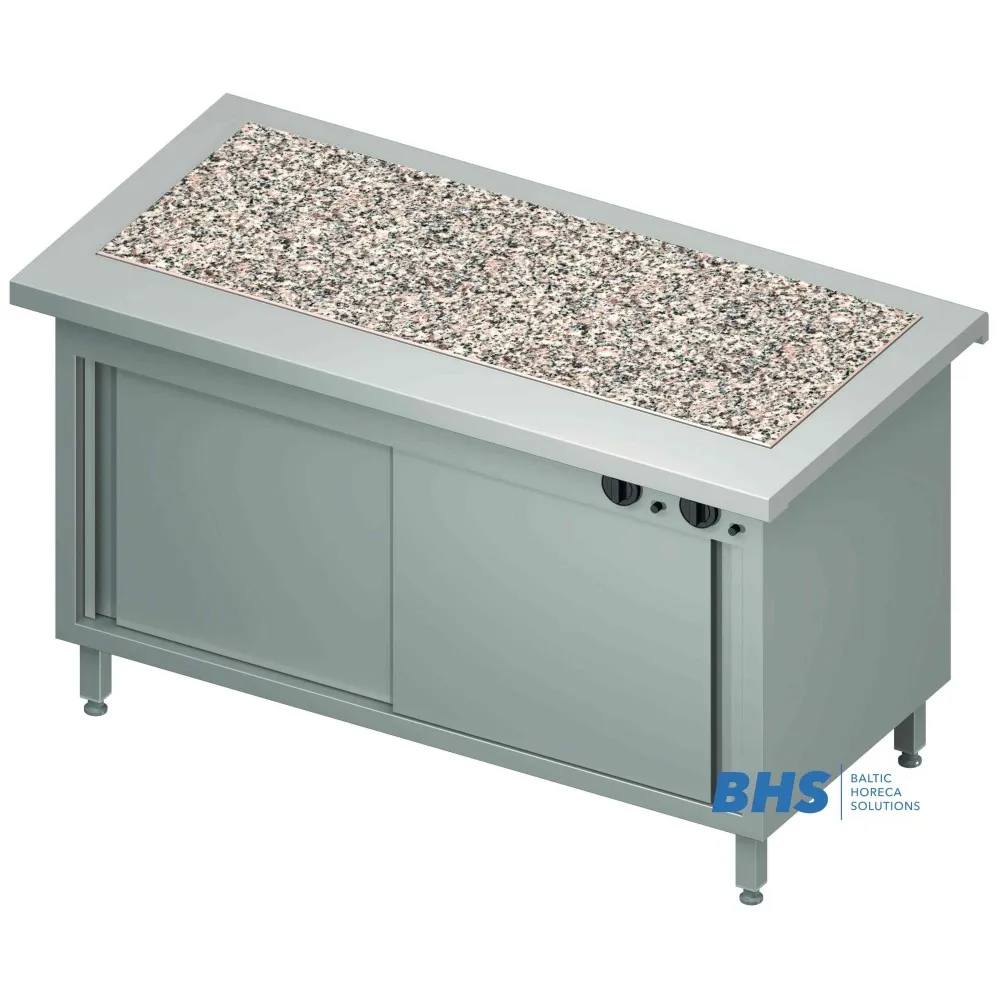 Karstā granīta virsma 3 GN1/1 ar silto skapi (BHS231111)