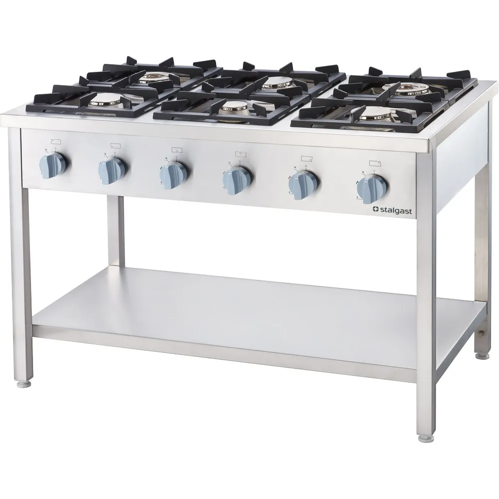 Gas cooker with 6 burners 1200 36,5 kW (978623)