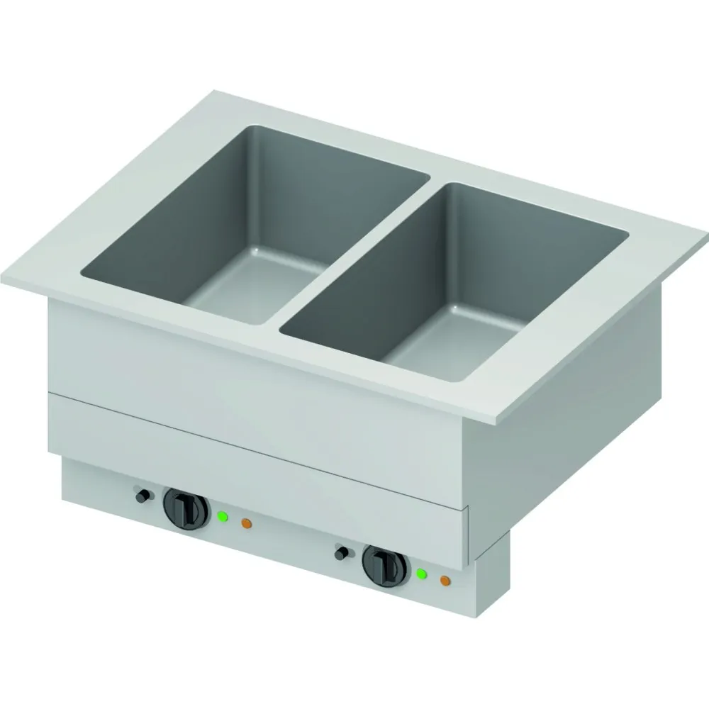 Marmites chaudes 2xGN1/1 (ST324081)