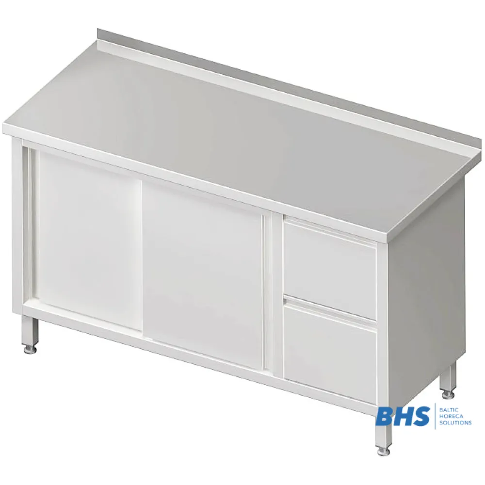 Table with 2 drawers and 2 sliding doors 1900 mm (980356190)